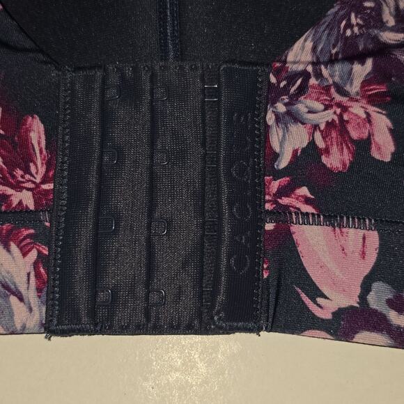 Cacique Comfort Bliss Lightly Lined No Wire Floral Maximum Coverage Bra Size 40F - Picture 7 of 16